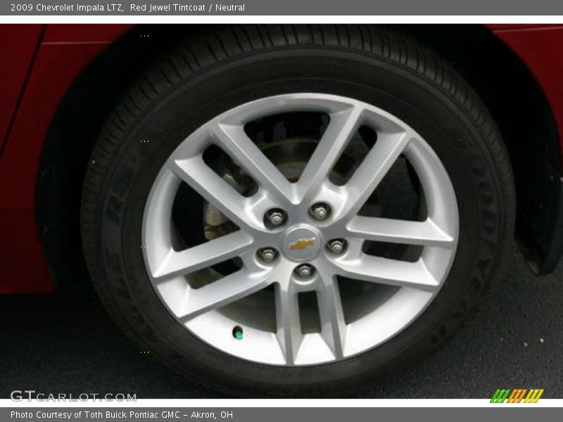 Red Jewel Tintcoat / Neutral 2009 Chevrolet Impala LTZ