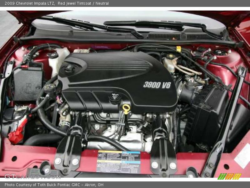 Red Jewel Tintcoat / Neutral 2009 Chevrolet Impala LTZ