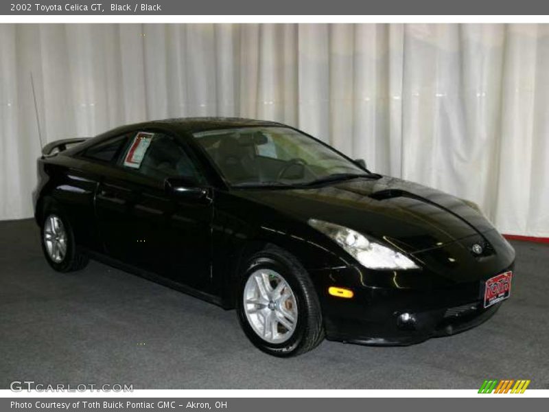 Black / Black 2002 Toyota Celica GT