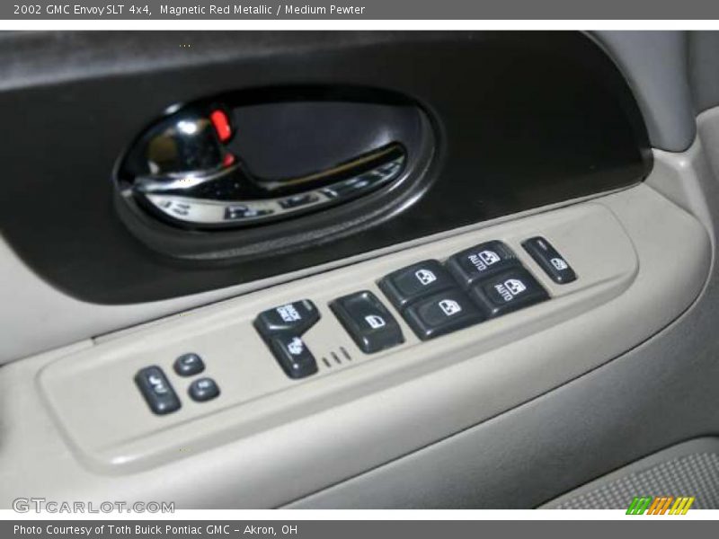 Magnetic Red Metallic / Medium Pewter 2002 GMC Envoy SLT 4x4