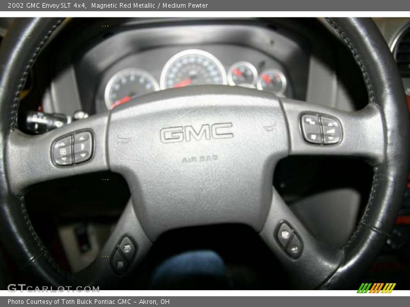 Magnetic Red Metallic / Medium Pewter 2002 GMC Envoy SLT 4x4