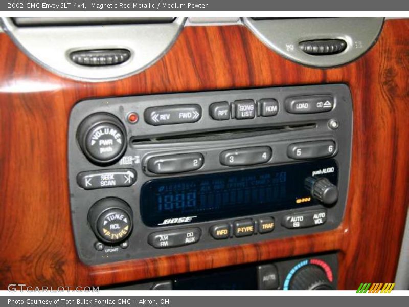 Magnetic Red Metallic / Medium Pewter 2002 GMC Envoy SLT 4x4