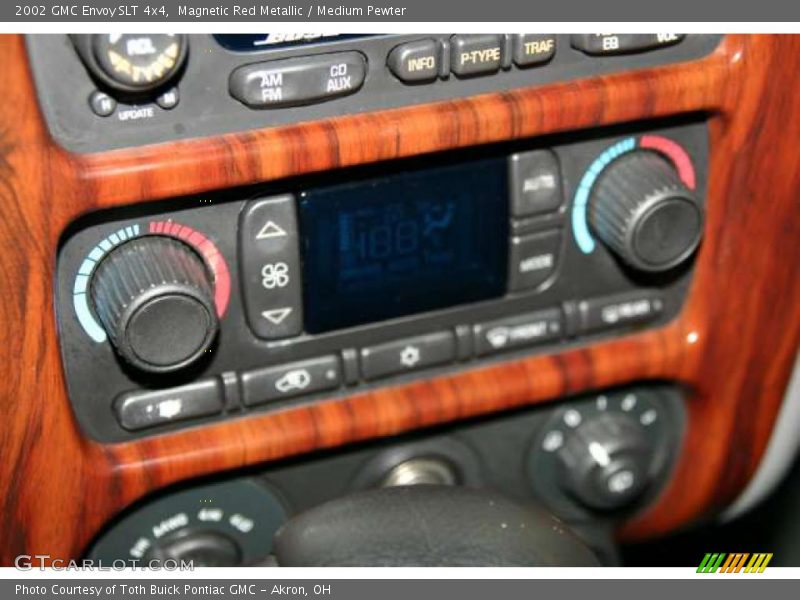 Magnetic Red Metallic / Medium Pewter 2002 GMC Envoy SLT 4x4