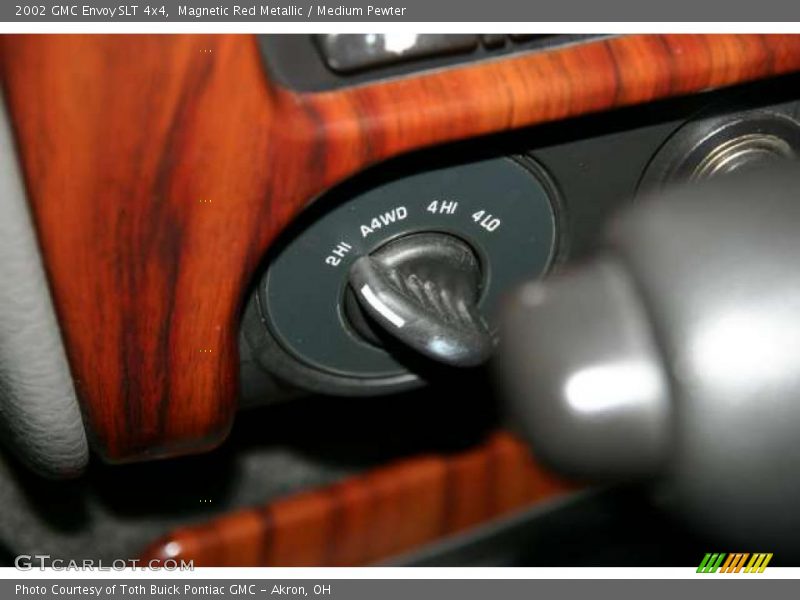 Magnetic Red Metallic / Medium Pewter 2002 GMC Envoy SLT 4x4