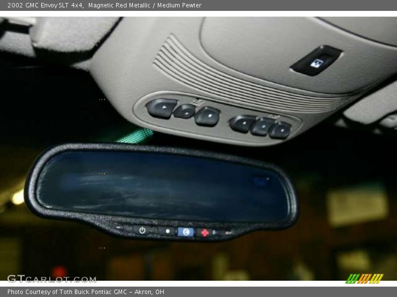 Magnetic Red Metallic / Medium Pewter 2002 GMC Envoy SLT 4x4