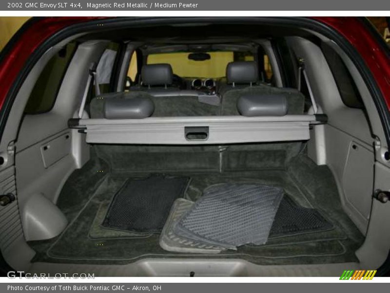 Magnetic Red Metallic / Medium Pewter 2002 GMC Envoy SLT 4x4