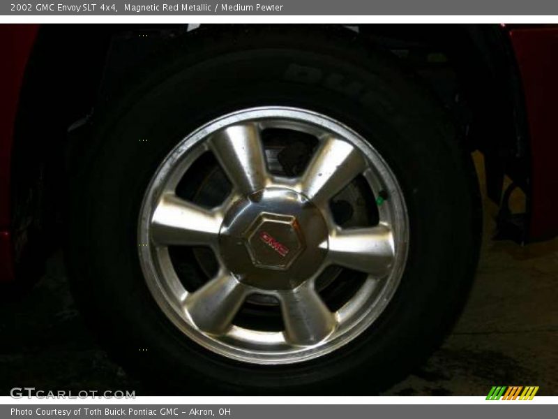 Magnetic Red Metallic / Medium Pewter 2002 GMC Envoy SLT 4x4