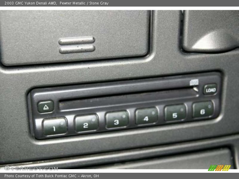Pewter Metallic / Stone Gray 2003 GMC Yukon Denali AWD