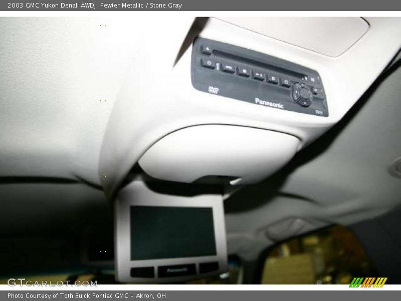 Pewter Metallic / Stone Gray 2003 GMC Yukon Denali AWD
