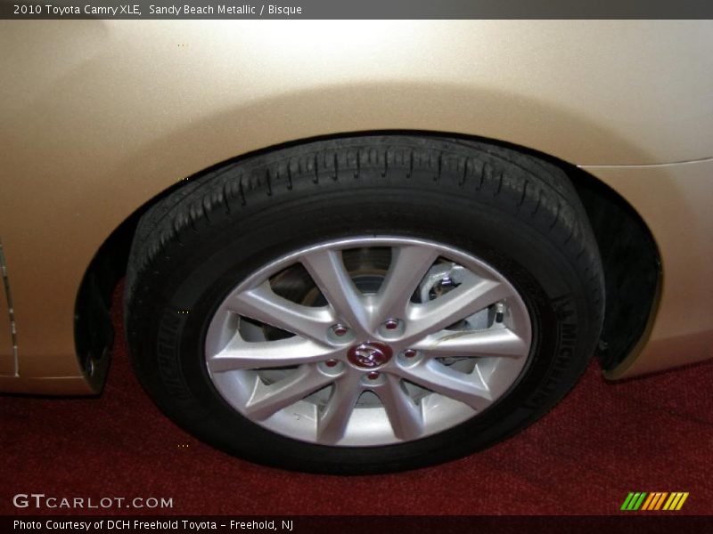 Sandy Beach Metallic / Bisque 2010 Toyota Camry XLE