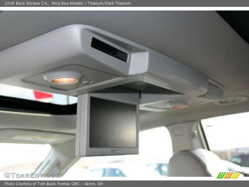 Ming Blue Metallic / Titanium/Dark Titanium 2008 Buick Enclave CXL