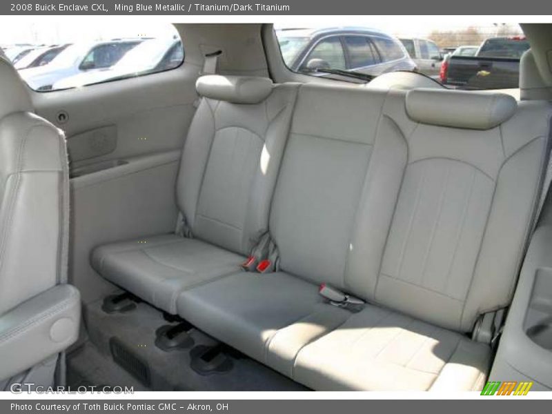 Ming Blue Metallic / Titanium/Dark Titanium 2008 Buick Enclave CXL