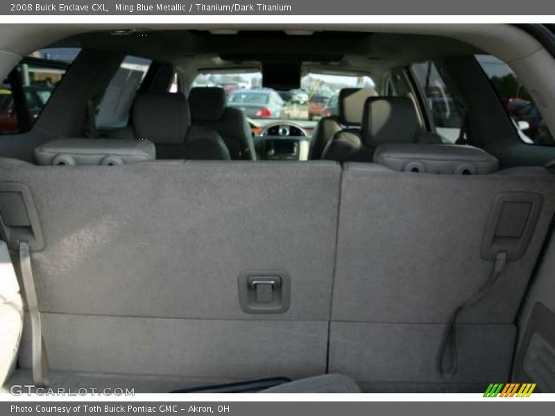 Ming Blue Metallic / Titanium/Dark Titanium 2008 Buick Enclave CXL