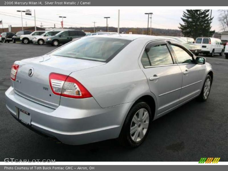 Silver Frost Metallic / Camel 2006 Mercury Milan I4
