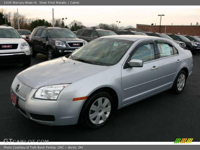 Silver Frost Metallic / Camel 2006 Mercury Milan I4