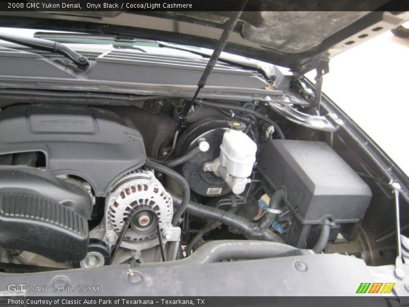 Onyx Black / Cocoa/Light Cashmere 2008 GMC Yukon Denali