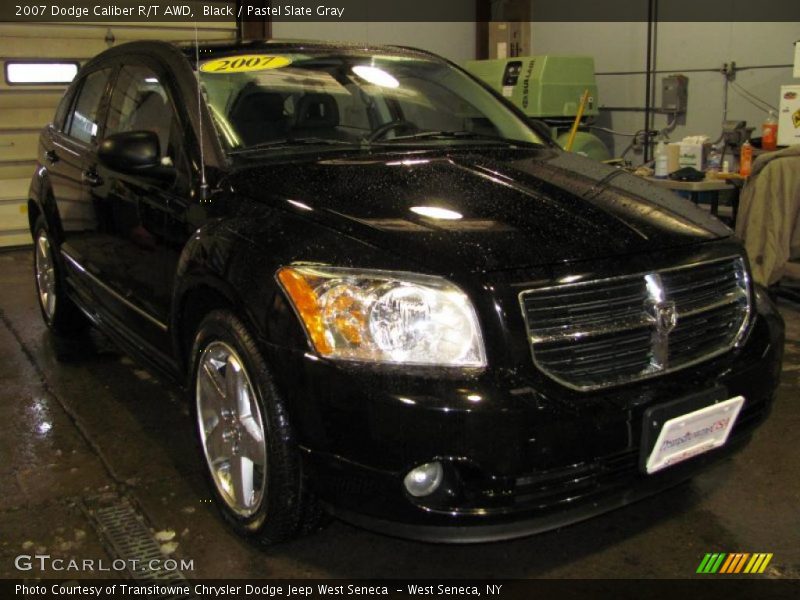 Black / Pastel Slate Gray 2007 Dodge Caliber R/T AWD