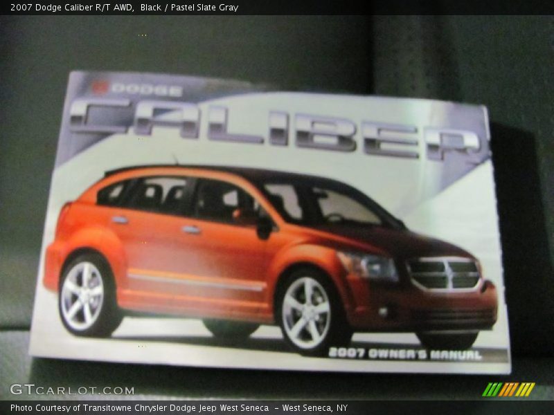 Black / Pastel Slate Gray 2007 Dodge Caliber R/T AWD