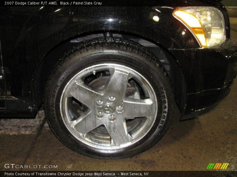 Black / Pastel Slate Gray 2007 Dodge Caliber R/T AWD