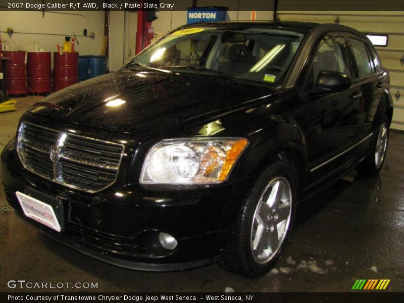 Black / Pastel Slate Gray 2007 Dodge Caliber R/T AWD
