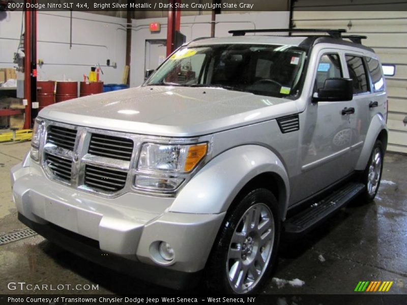Bright Silver Metallic / Dark Slate Gray/Light Slate Gray 2007 Dodge Nitro SLT 4x4