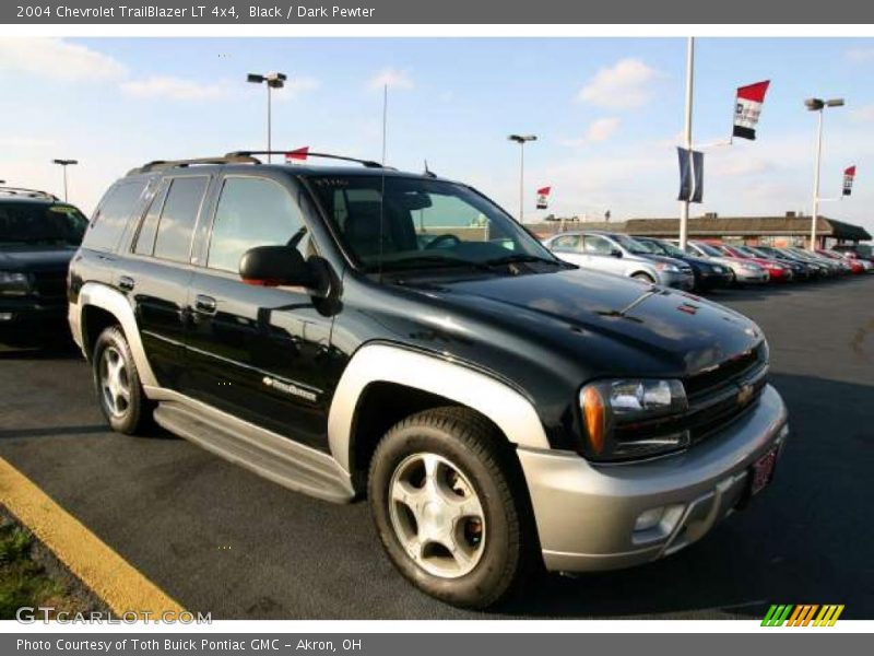 Black / Dark Pewter 2004 Chevrolet TrailBlazer LT 4x4