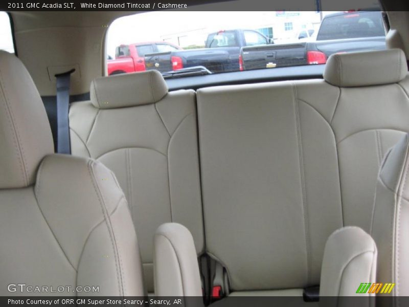 White Diamond Tintcoat / Cashmere 2011 GMC Acadia SLT