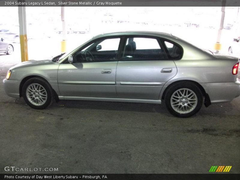 Silver Stone Metallic / Gray Moquette 2004 Subaru Legacy L Sedan