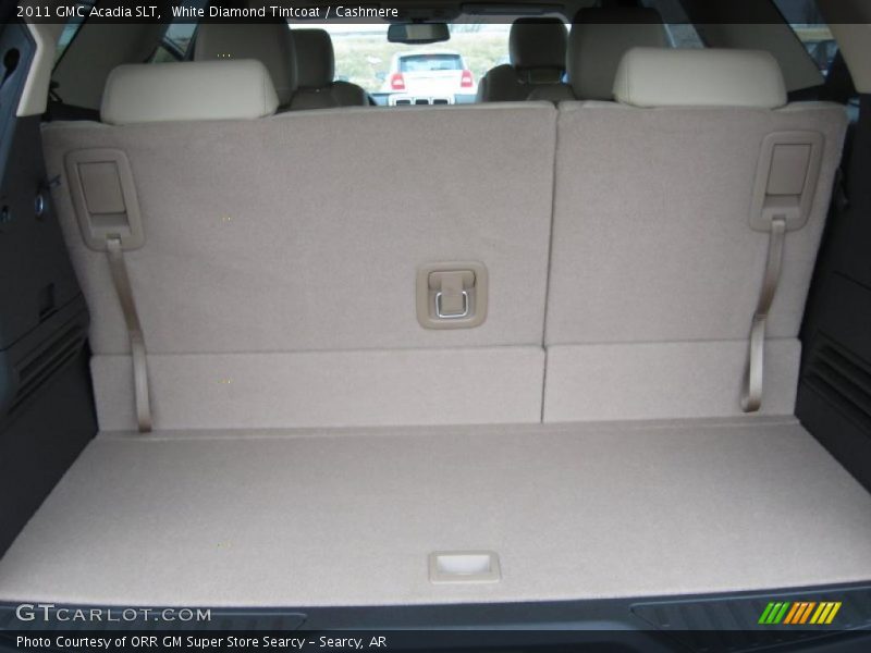 White Diamond Tintcoat / Cashmere 2011 GMC Acadia SLT