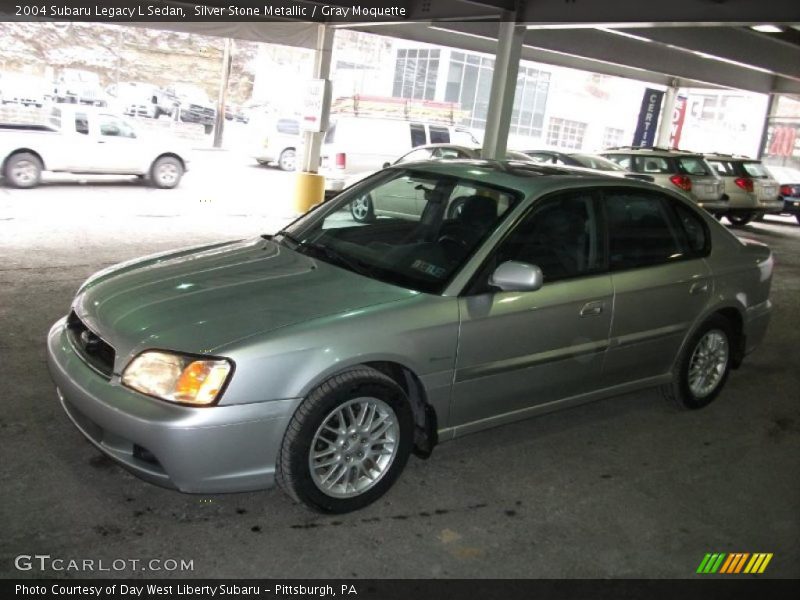 Silver Stone Metallic / Gray Moquette 2004 Subaru Legacy L Sedan