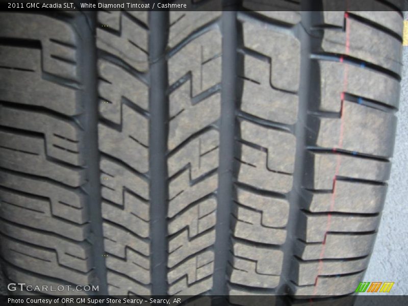 White Diamond Tintcoat / Cashmere 2011 GMC Acadia SLT