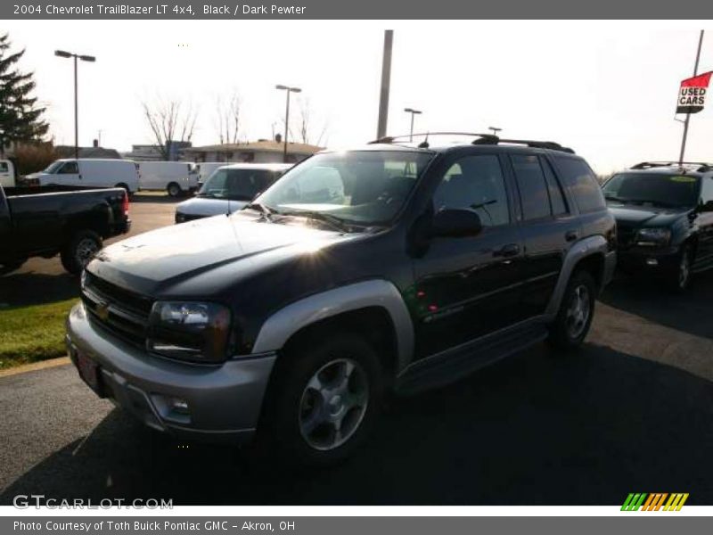 Black / Dark Pewter 2004 Chevrolet TrailBlazer LT 4x4