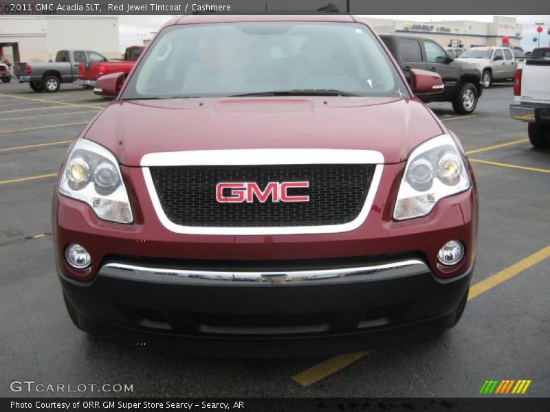 Red Jewel Tintcoat / Cashmere 2011 GMC Acadia SLT