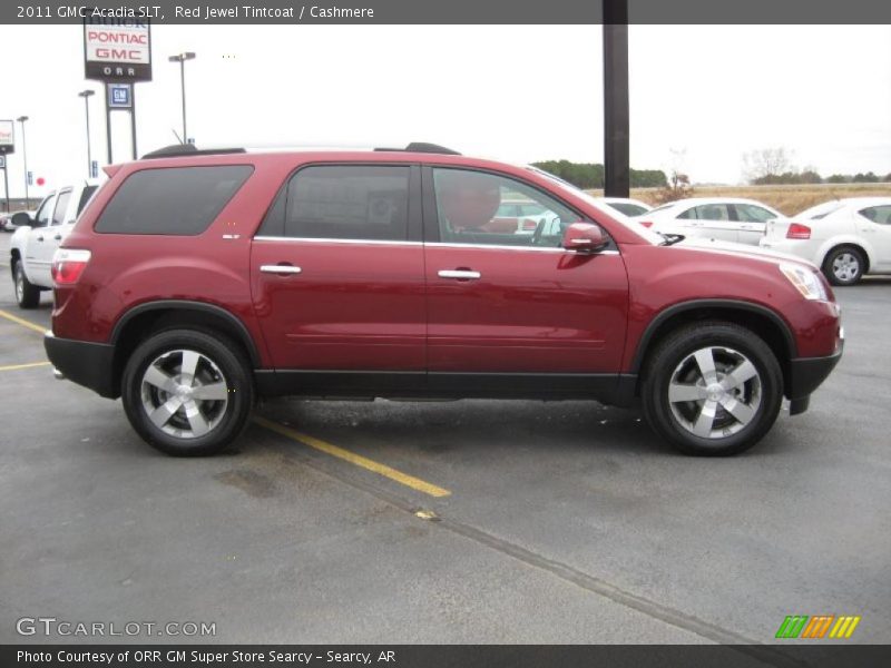 Red Jewel Tintcoat / Cashmere 2011 GMC Acadia SLT