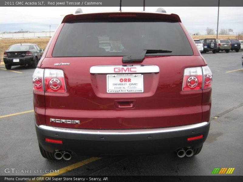 Red Jewel Tintcoat / Cashmere 2011 GMC Acadia SLT