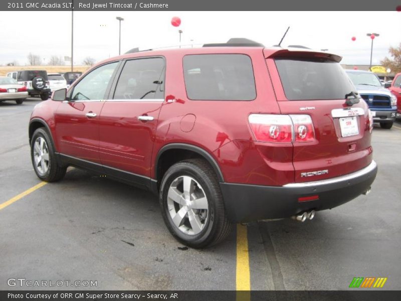 Red Jewel Tintcoat / Cashmere 2011 GMC Acadia SLT