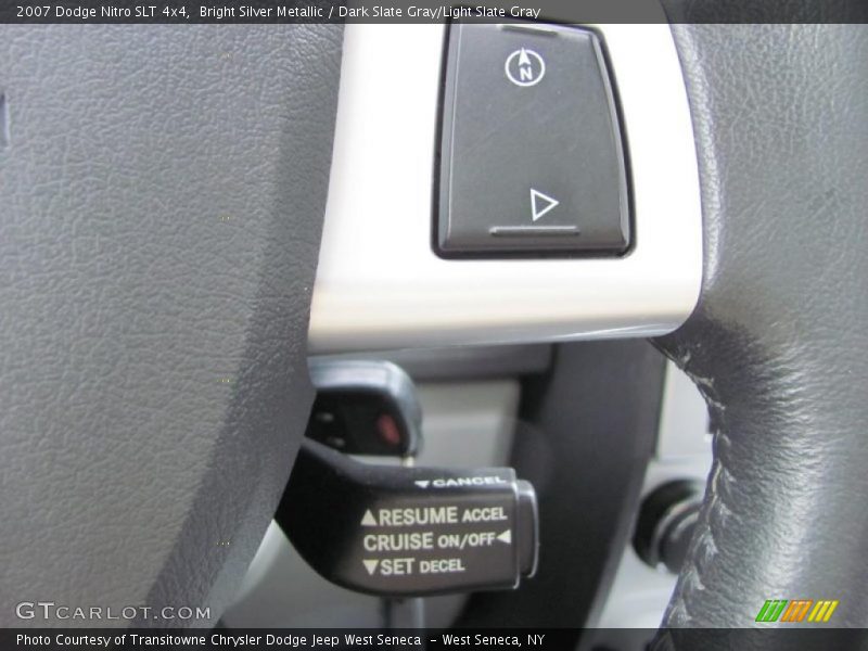 Bright Silver Metallic / Dark Slate Gray/Light Slate Gray 2007 Dodge Nitro SLT 4x4
