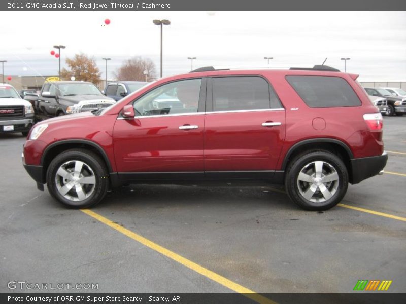 Red Jewel Tintcoat / Cashmere 2011 GMC Acadia SLT