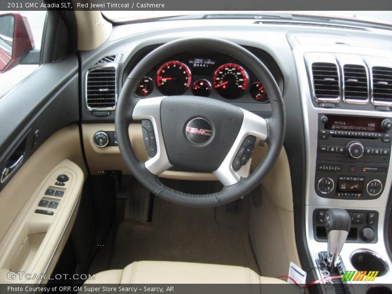 Red Jewel Tintcoat / Cashmere 2011 GMC Acadia SLT