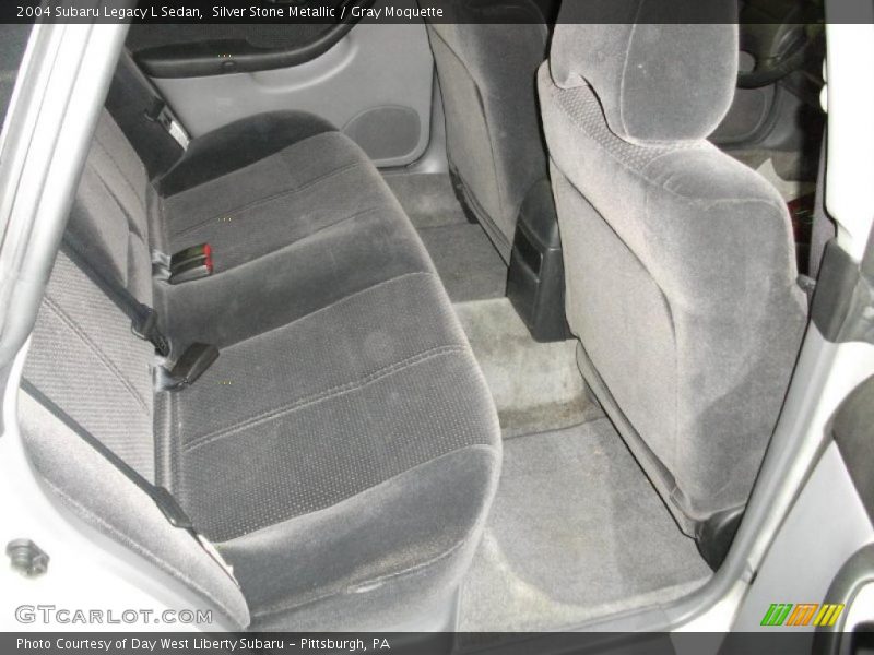  2004 Legacy L Sedan Gray Moquette Interior