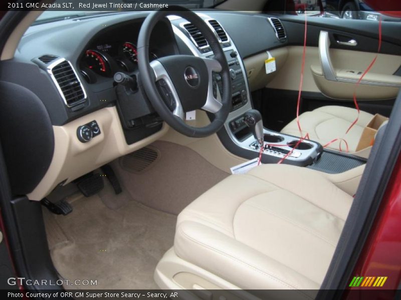 Red Jewel Tintcoat / Cashmere 2011 GMC Acadia SLT