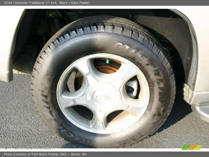 Black / Dark Pewter 2004 Chevrolet TrailBlazer LT 4x4