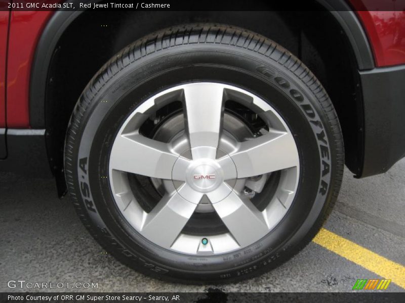 Red Jewel Tintcoat / Cashmere 2011 GMC Acadia SLT