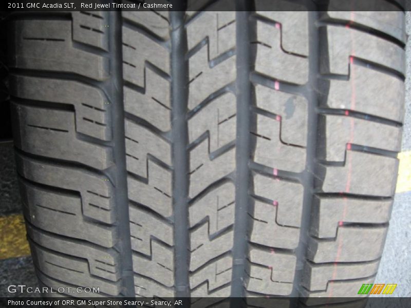 Red Jewel Tintcoat / Cashmere 2011 GMC Acadia SLT