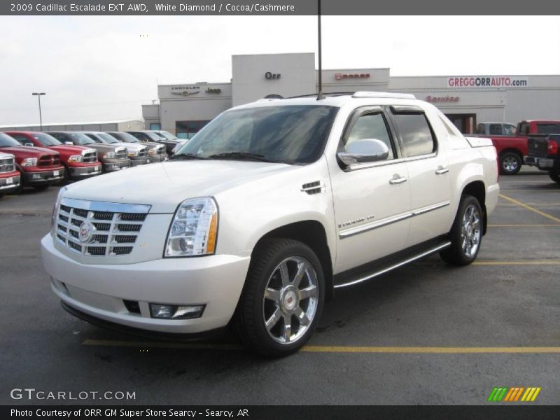 Front 3/4 View of 2009 Escalade EXT AWD