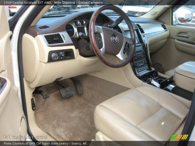 Cocoa/Cashmere Interior - 2009 Escalade EXT AWD 