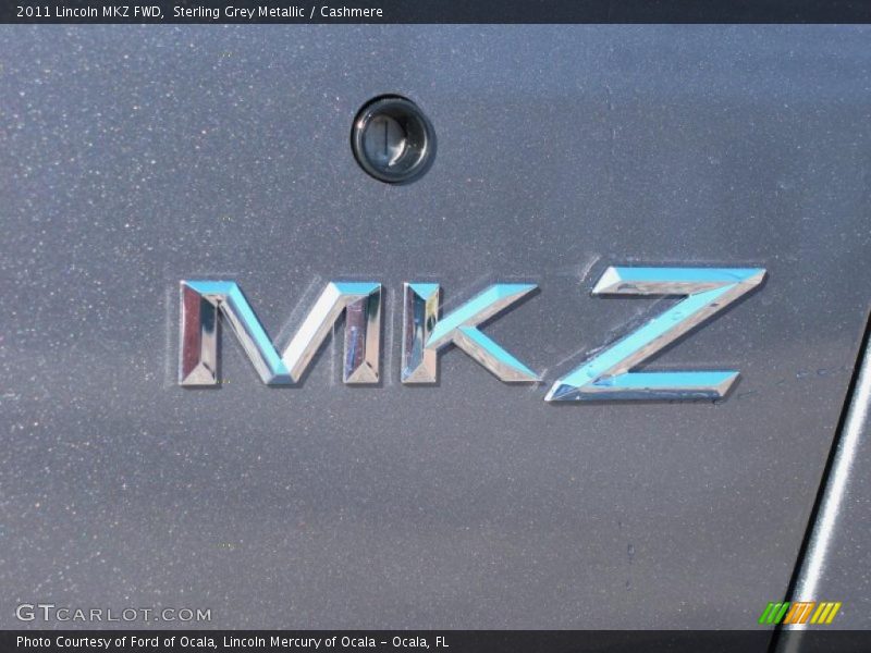 Sterling Grey Metallic / Cashmere 2011 Lincoln MKZ FWD