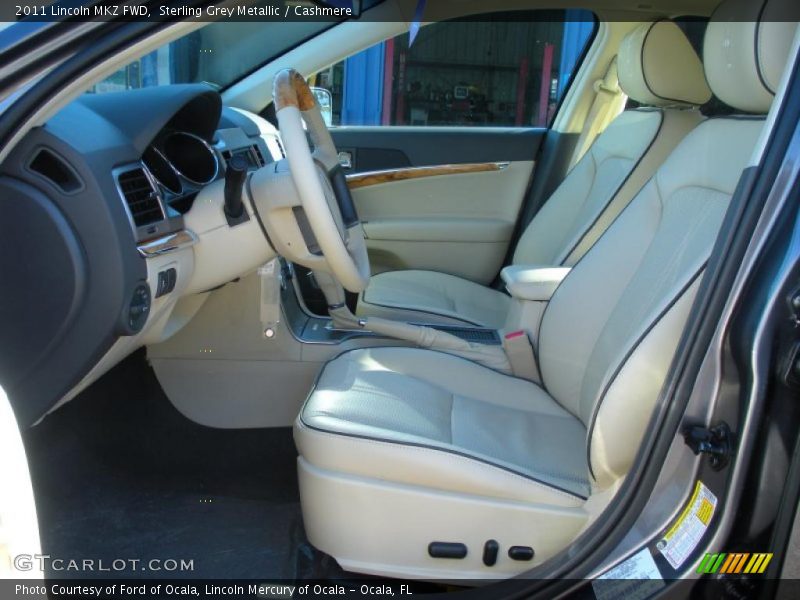 Sterling Grey Metallic / Cashmere 2011 Lincoln MKZ FWD