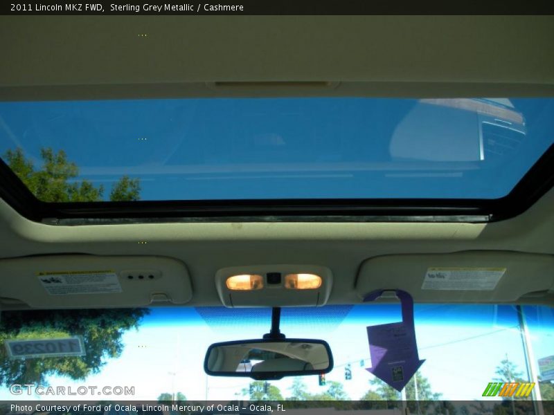 Sterling Grey Metallic / Cashmere 2011 Lincoln MKZ FWD