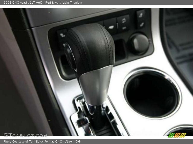 Red Jewel / Light Titanium 2008 GMC Acadia SLT AWD